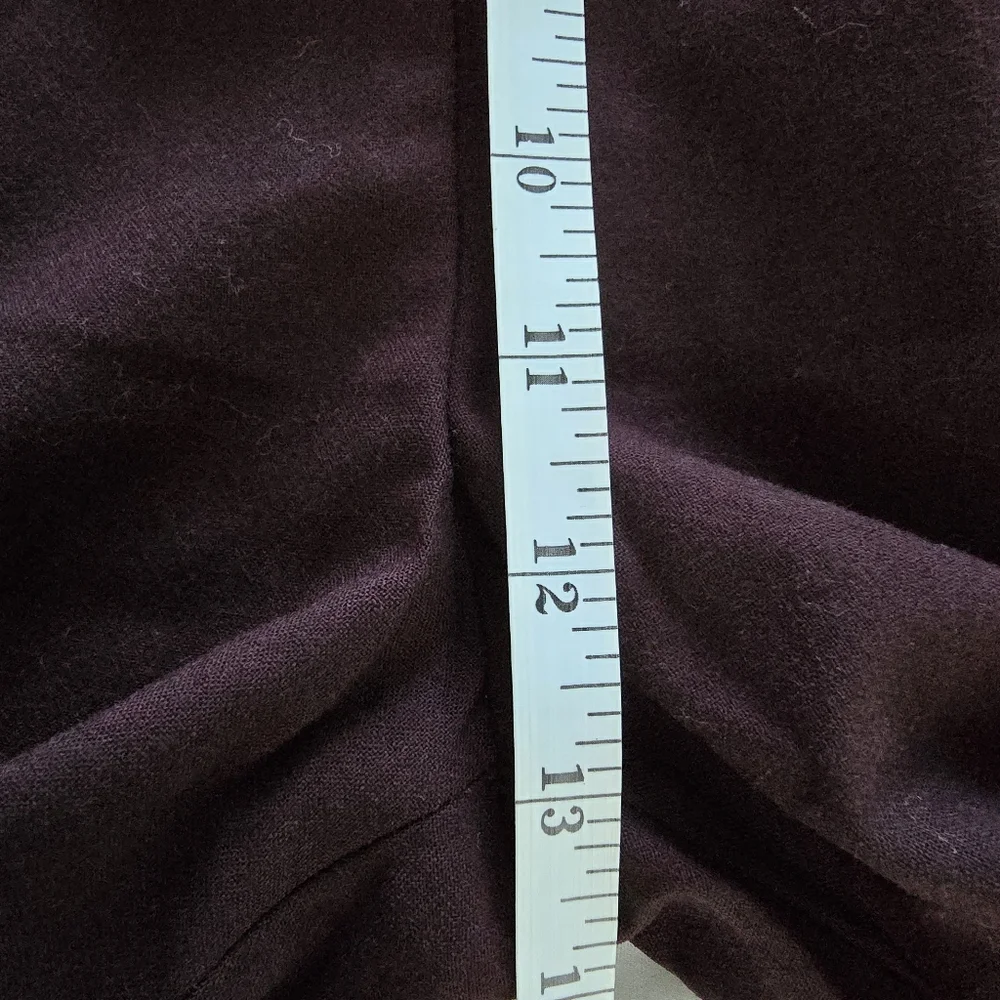 COS Pleats Dropped Crotch Trousers Size 6, 96% Wool - Picture 11 of 12